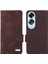 Oppo A60 4g Manyetik Karbon Fiber Deri Için Kılıf Folio Flip Case Tam (Yurt Dışından) 5