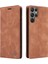 Samsung Galaxy S22 Ultra Basit Iş Darbeye Cüzdan Için Flip Case (Yurt Dışından) 1