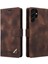 Samsung Galaxy S22 Ultra Cüzdan Basit Iş Deri Kılıf Için Flip Case (Yurt Dışından) 1