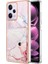 Xiaomi Poco X5 Pro 5g Yumuşak Tpu Tampon Mermer Ince Cüzdan Kartı (Yurt Dışından) 1