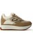 Bej - Altın Kadın Sneaker G03G100026 1