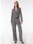 Yüksek Bel Normal Gri Kadın Pantolon SPBF4SL-PNT5053 1