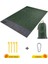 Ordu Yeşili Tarzı 200X210CM 2x2.1m Su Geçirmez Cep Plaj Battaniyesi Katlanır Kamp Mat Yatak Taşınabilir Hafif Mat Açık Mat Kum Plaj Mat (Yurt Dışından) 1