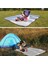 1.2MX2M Stili Su Geçirmez Alüminyum Folyo Eva Kamp Mat Katlanabilir Uyku Plaj Yatağı Açık Kamp Mat Pad 2 Boyut 1 ~ 1.2X2M (Yurt Dışından) 3