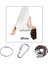 Beyaz Stil Tam Set Yoga Salıncak Hamak cm Açık Kapalı Salıncak Çok Işlevli Ev Asılı Salıncak Hamak Hava Yoga Hamak (Yurt Dışından) 1