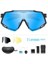 3 Lens Seti Mavi Stil Newboler 5 Lens Ultralight Spor Polarize Güneş Gözlüğü Bisiklet Bisiklet Gözlük Erkekler Kadınlar UV400 Gözlük Bisiklet Sürme Sürüş Için (Yurt Dışından) 1