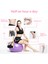 25CM Pembe Tarzı 25CMCMCMCM Denge Yoga Topu Egzersiz Ev Fitness Topu Yoga Pilates Eğitimi Spor Ekipmanları Kadın Için (Yurt Dışından) 4