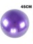 45CM Mor Tarzı Yoga Topları Pilates Fitness Salonu Denge Fitball Egzersiz Egzersiz Topu cm (Yurt Dışından) 1