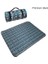 Stili Temizle 150X100CM Katlanır Kamp Mat Açık Bea Ulus Tarzı Baskılı Kalınlaşmak Uyku Kamp Pad Mat Neme Dayanıklı Ekose Battaniye (Yurt Dışından) 1