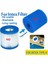 Siyah 40X108X73MM Stili Tip H Temizleme Değiştirme Için Yeniden Kullanılabilir Yıkanabilir Yüzme Havuzu Filtresi Köpük Sünger Kartuşu (Yurt Dışından) 4