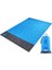 Turuncu Tarzı 200X210CM 2x2.1m Su Geçirmez Cep Plaj Battaniyesi Katlanır Kamp Mat Yatak Taşınabilir Hafif Mat Açık Mat Kum Plaj Yatakları (Yurt Dışından) 2