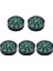 5x Mini Düğme Pusula Şeffaf Sıvı Dolu Küçük Taşınabilir Alet DIA.15MM (Yurt Dışından) 2
