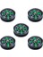 5x Mini Düğme Pusula Şeffaf Sıvı Dolu Küçük Taşınabilir Alet DIA.15MM (Yurt Dışından) 3