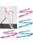 9 Pembe Tarzı Yoga Çekme Kayışı Kemer Elastik Latin Dansı Germe Bandı Döngü Yoga Pilates Gym Fitness Egzersiz Direnç Bantları (Yurt Dışından) 3