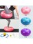 75 cm Mor Stil Apple Yoga Topu Dounts 50 x 30CM Pompa Seti ile Pilate Fitness Denge Topları Seti Masaj Topu Ev Egzersiz Topu Yoga Egzersizi (Yurt Dışından) 2