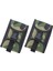 Yeşil Kamuflaj Stili 2 Adet Dalış Ağırlığı Cep Scuba Tech Dalış 5lb Ağırlık Tutucu Çanta, Qr Toka Arka Plakadonutweight Kemer Montaj Kılıfı Çanta (Yurt Dışından) 1