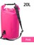 20L Pembe Tarzı Pvc Su Geçirmez Çanta 2lll 20L Açık Dalış Sıkıştırma Depolama Su Geçirmez Çanta Kuru Çanta Adam Kadınlar Için Yüzme Rafting Kayık (Yurt Dışından) 1