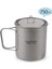 750ML Tarzı Tomshoo 750ML Ultralight Titanyum Bardak Tencere Açık Taşınabilir Su Bardağı Kupa Sofra Tencere Titanyum Pot Kamp (Yurt Dışından) 6