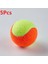 Turuncu 5 Adet Tarzı Elastikiyet Plaj Profesyonel Top Yüksek Li Antrenman Spor Kauçuk Düşük Basınçlı Tenis Tenis Topları -40 (Yurt Dışından) 1