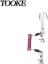 TG753-PEMBE Stil Tüplü Dalış Akım Kancası Çift Resif Kancası Spiral Bobinli Sürüklenme Kancası Kordon Paslanmaz Çelik Akım Dalış Sualtı Sporları Için (Yurt Dışından) 1