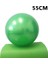 55CM Yeşil Stil Itstyle Spor Yoga Topları Bola Pilates Fitness Salonu Fitball Egzersiz Pilates Egzersiz Masaj Denge Topu 45CM 55CM 65CM 75CM (Yurt Dışından) 1