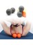 8 16CM Siyah Stil Yoga Köpük Blok Rulo Fıstık Topu Blok Fıstık Masajı Rulo Top Terapi Relax Egzersiz Yoga Kadın Fitness Ekipmanları (Yurt Dışından) 2