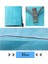 Mavi Stil 150X120CM 2m * 2m Kamp Kumsuz Sihirli Plaj Kumsuz Mat Seyahat Açık Büyük Yatak Su Geçirmez Çanta Battaniye Katlanabilir (Yurt Dışından) 1