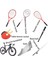 Sarı Stil Elastik Tenis Raketi Pu Overgrip Kaymaz Teri Emilen Yumuşak Sargı Muslukları Tenis Raketi Amortisörü Kuru Titreşim Yapışkan Ince Tip (Yurt Dışından) 5