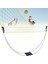 Portatif Badminton Filesi Çerçeve Desteği Tenis Voleybol Kare Ağı Kare File Eğitimi Tenis Badminton Raketle M Z0D4 (Yurt Dışından) 1