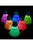 6 Adet Aydınlatma Badminton Karanlık Gece Glow Renkli LED Işık Aydınlık Raketle Doğa Sporları Tüy Topu Eğitim Egzersiz (Yurt Dışından) 1