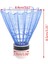 Kırmızı Stil 3 Adet LED Parlayan Işık Up Plastik Badminton Raketle Renkli Aydınlatma Topları (Yurt Dışından) 3