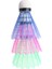 Mavi Stil 3 Adet LED Parlayan Işık Up Plastik Badminton Raketle Renkli Aydınlatma Topları (Yurt Dışından) 2