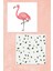 Flamingo Kanvas Tablo - 2 Adet- 50X50 cm 4