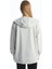 Lcw Modest Kapüşonlu Düz Uzun Kollu Kadın Fermuarlı Sweatshirt 5