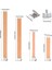 6cm Tarzı Mum Yapımı Malzemeleri Soya Balmumu Çekirdek Dokuma Pamuk Çekirdeği Orijinal Dumansız Mum Fitilleri Gazyağı Lambası Balmumu Hattı Ahşap Aksesuarları (Yurt Dışından) 4