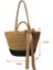 Haki Siyah Style2 Stili Yogodlns Yuvarlak Yumuşak Kağıt Halat Omuz Çantası Püskül Yaz Plaj El Yapımı Crossbody Çanta Kadın Hollow Hasır Çanta Daire Rattan Çanta (Yurt Dışından) 1