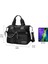 Mor Tarzı Buylor Naylon Kadın Omuz Çantası Moda Çanta Su Geçirmez Crossbody Çanta Büyük Kapasiteli Çok Fonksiyonlu Tote Seyahat Messenger (Yurt Dışından) 5