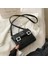 Siyah Stil Kawaii Crossbody Çanta Bayan Omuz Çantası Sevimli Kedi Mektup Messenger Çanta Japon Moda Harajuku Y2K Lolita Kız Vintage Çanta (Yurt Dışından) 1