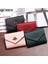 Kırmızı Küçük Stil Kadın Cüzdan Pu Çile Küçük Arı Lüks Ünlü Mini Cüzdan Katı Çantalar Kısa Kadın Bozuk Para Cüzdanı Kredi Kartı Holde (Yurt Dışından) 3