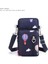 Sıcak Hava Balonu Mavi Tarzı Kadın Moda Omuz Çantası Oxford Su Geçirmez Çanta Bilek Kılıfı Cüzdan Spor Müzik Cep Telefonu Çantası Kızlar Için Crossbody Çanta (Yurt Dışından) 1