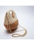Kahverengi Tarzı Moda Hasır Dokuma Rattan Çanta Kadın Çanta Yuvarlak Zincir Hasır Omuz Çantası Wome Bohemia Boho Çanta Için Crossbody Çanta (Yurt Dışından) 5