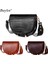 Koyu Kahverengi Tarzı Buylor Kadınlar Lüks Omuz Çantaları Timsah Desen Çanta Kadın Crossbody Çanta Yarım Yuvarlak Pu Deri Messenger Çanta (Yurt Dışından) 2