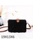 Siyah Stil Dokuma Kamış Örgü Çanta Yuvarlak Hasır Omuz Çantası Küçük Plaj Çantaları Kadın Yaz Hollow El Yapımı Messenger Crossbody Çanta (Yurt Dışından) 1