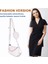 Bej Ekose Tarzı 24X14X5CM Kadınlar Yumuşak Pu Deri Omuz Çantası Moda Kadın Günlük Katı Zincir Koltukaltı Çantaları Bayanlar Crossbody Çanta Tote Çanta Kompozit Set (Yurt Dışından) 3