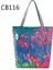 CB116 Stili Çin Moda Yaprak Çanta Kadın Omuz Çantası Çiçek Baskılı Polyester Yaz Plaj Çantası Günlük Kadın Alışveriş Çantası (Yurt Dışından) 1