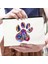 W01914-TBWH-D Stili Barış Aşk Köpekler Baskı Kadın Kozmetik Çantaları Köpeğimi Seviyorum Sevimli Paws Fermuar Makyaj Çantası Seyahat Tuvalet Organizatör Çantası Büyük Kapasiteli (Yurt Dışından) 1