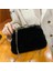 Siyah Stil Altın Zincir Kürklü Kadın Omuz Çantaları Lüks Taklit Kürk Crossbody Messenger Çanta Küçük Çanta Tasarımcısı Yumuşak Peluş Çanta Yeni (Yurt Dışından) 3