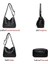 Siyah-Hediye Tarzı 25CMX20CMX11CM Wome Için Yeni Crossbody Omuz Çantaları Yüksek Li Deri Messenger Çanta Kadın Rahat Muhtasar Çanta ve Çanta Ana Kesesi (Yurt Dışından) 5