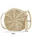 Bej Tarzı5 Tarzı Yogodlns Yuvarlak Yumuşak Kağıt Halat Omuz Çantası Püskül Yaz Plaj El Yapımı Crossbody Çanta Kadın Hollow Hasır Çanta Daire Rattan Çanta (Yurt Dışından) 1