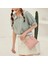 B-Color1 Stili Mini Küçük Kare Flap Çanta Moda Yüksek Li Pu Deri Kadın Çanta Timsah Desen Zincir Omuz Messenger Çanta (Yurt Dışından) 4